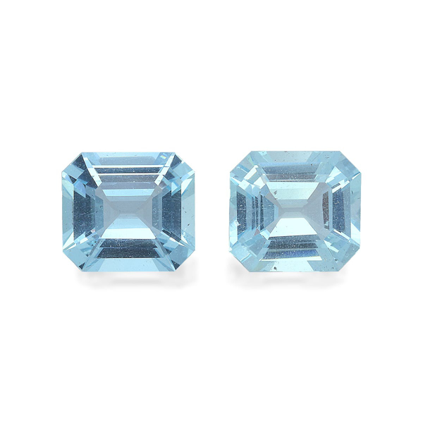 Sky Blue Aquamarine 8.05ct - Pair (AQ2002)