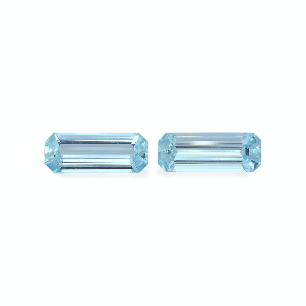 Sky Blue Aquamarine 8.26ct - Pair (AQ2005)