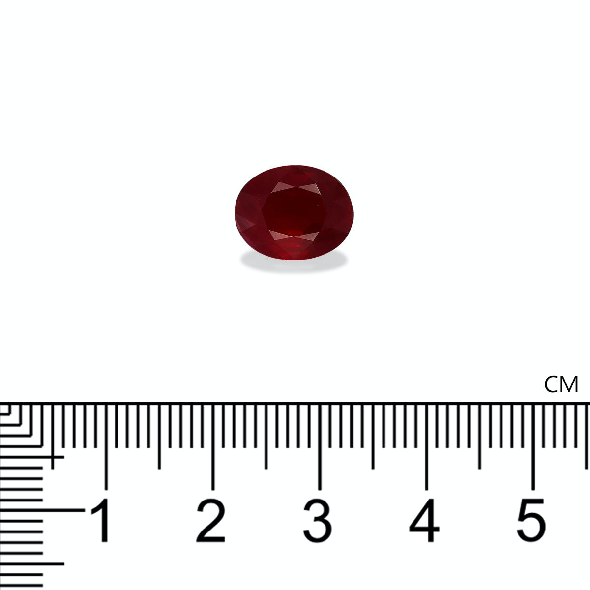 Picture of Unheated Mozambique Ruby 5.08ct - 11x9mm (3L-06)