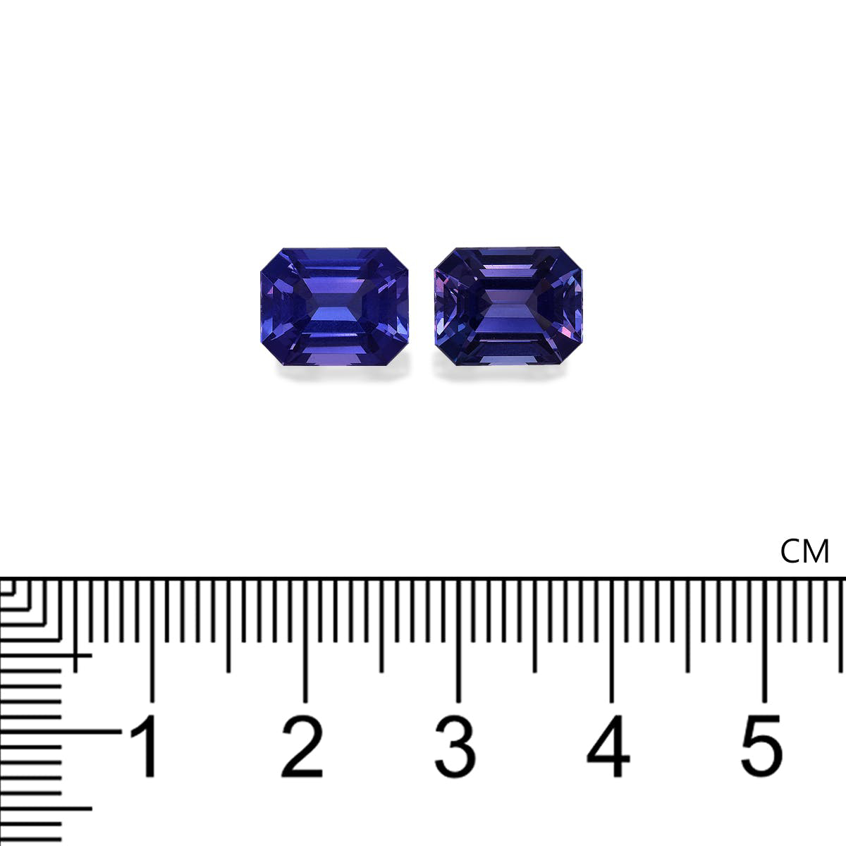 Picture of Blue Tanzanite 6.90ct - Pair (TN0510)