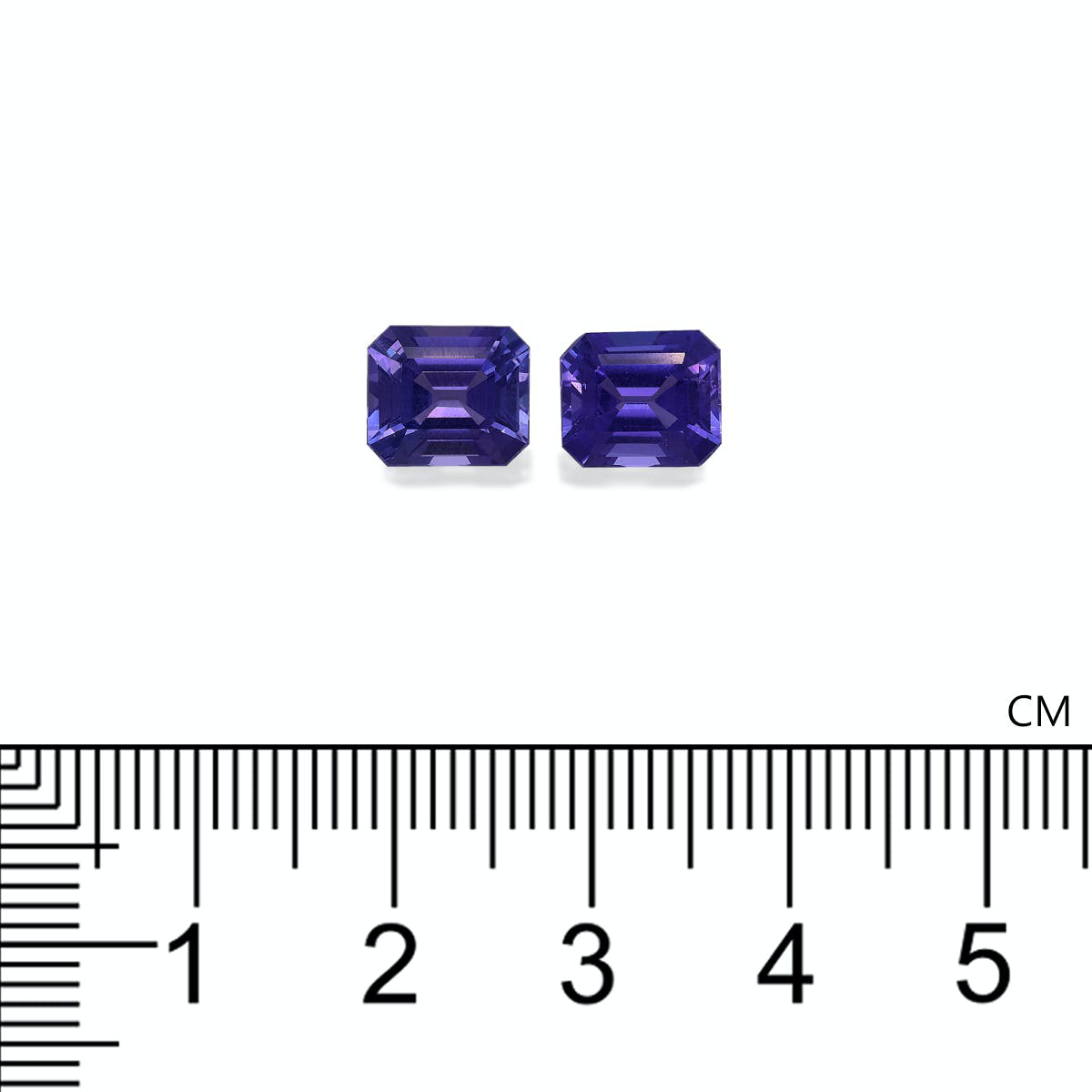 Picture of Violet Blue Tanzanite 4.96ct - Pair (TN0520)