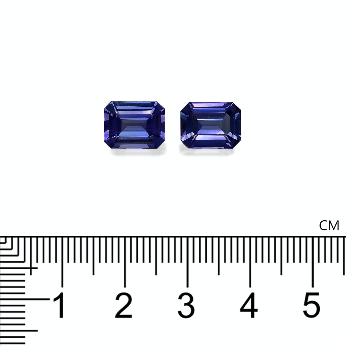 Picture of Blue Tanzanite 5.82ct - 9x7mm Pair (TN0521)