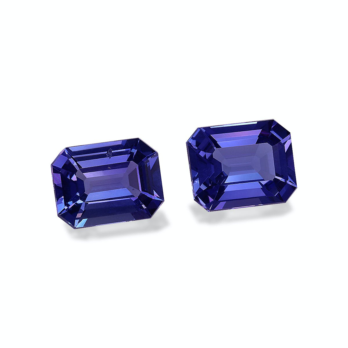 Picture of AAA+ Blue Tanzanite 7.32ct - 10x8mm Pair (TN0524)