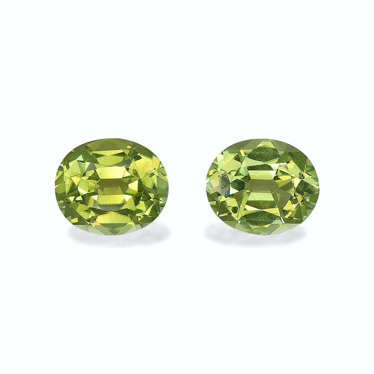 Picture of Lime Green Cuprian Tourmaline 14.73ct - Pair (MZ0248)