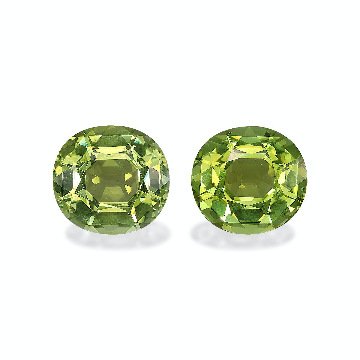 Picture of Lime Green Cuprian Tourmaline 22.97ct - Pair (MZ0250)
