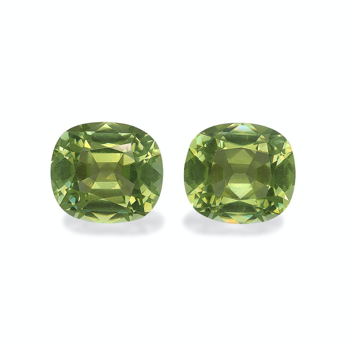 Picture of Pale Green Cuprian Tourmaline 21.48ct - 15x13mm Pair (MZ0252)