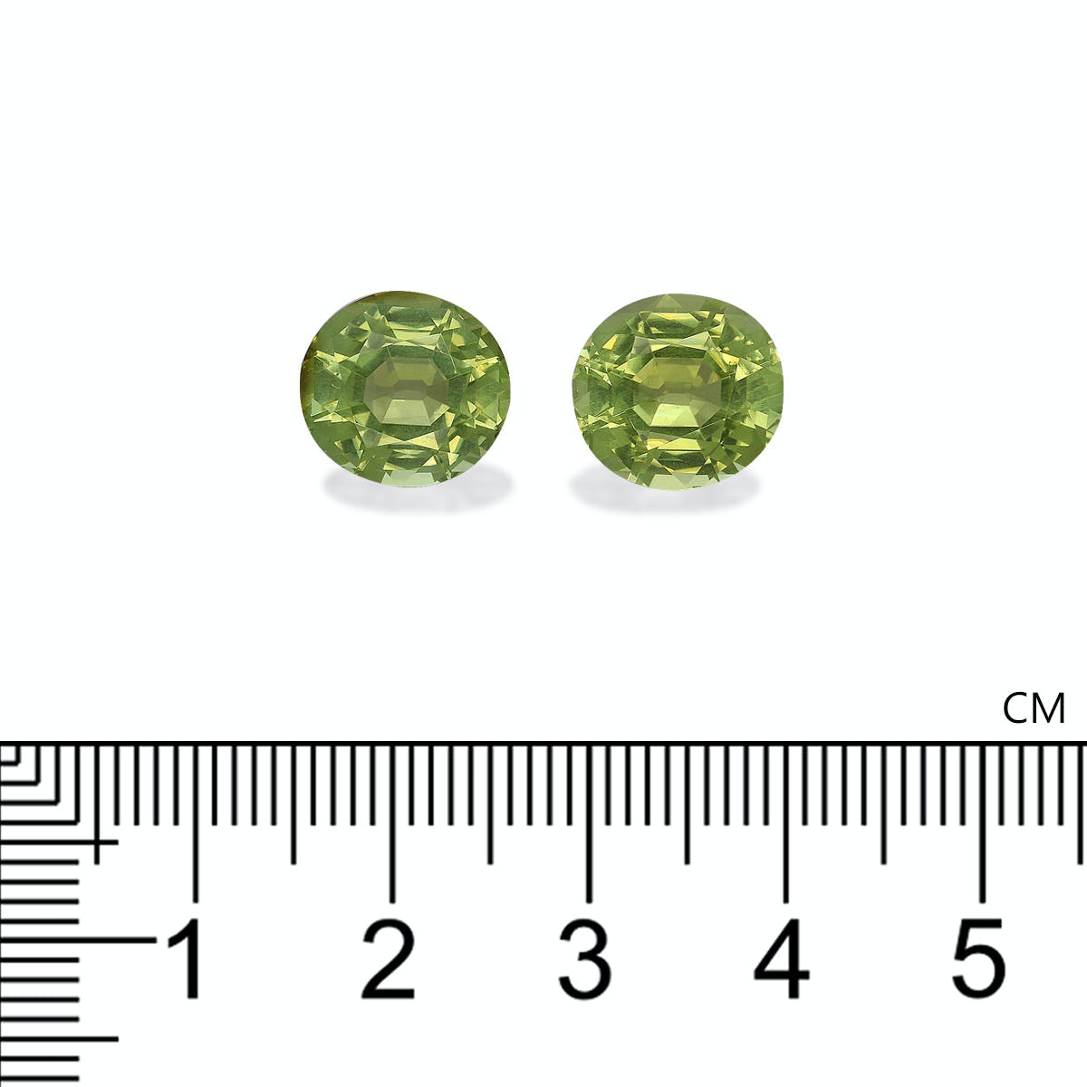 Picture of Pale Green Cuprian Tourmaline 9.26ct - Pair (MZ0254)