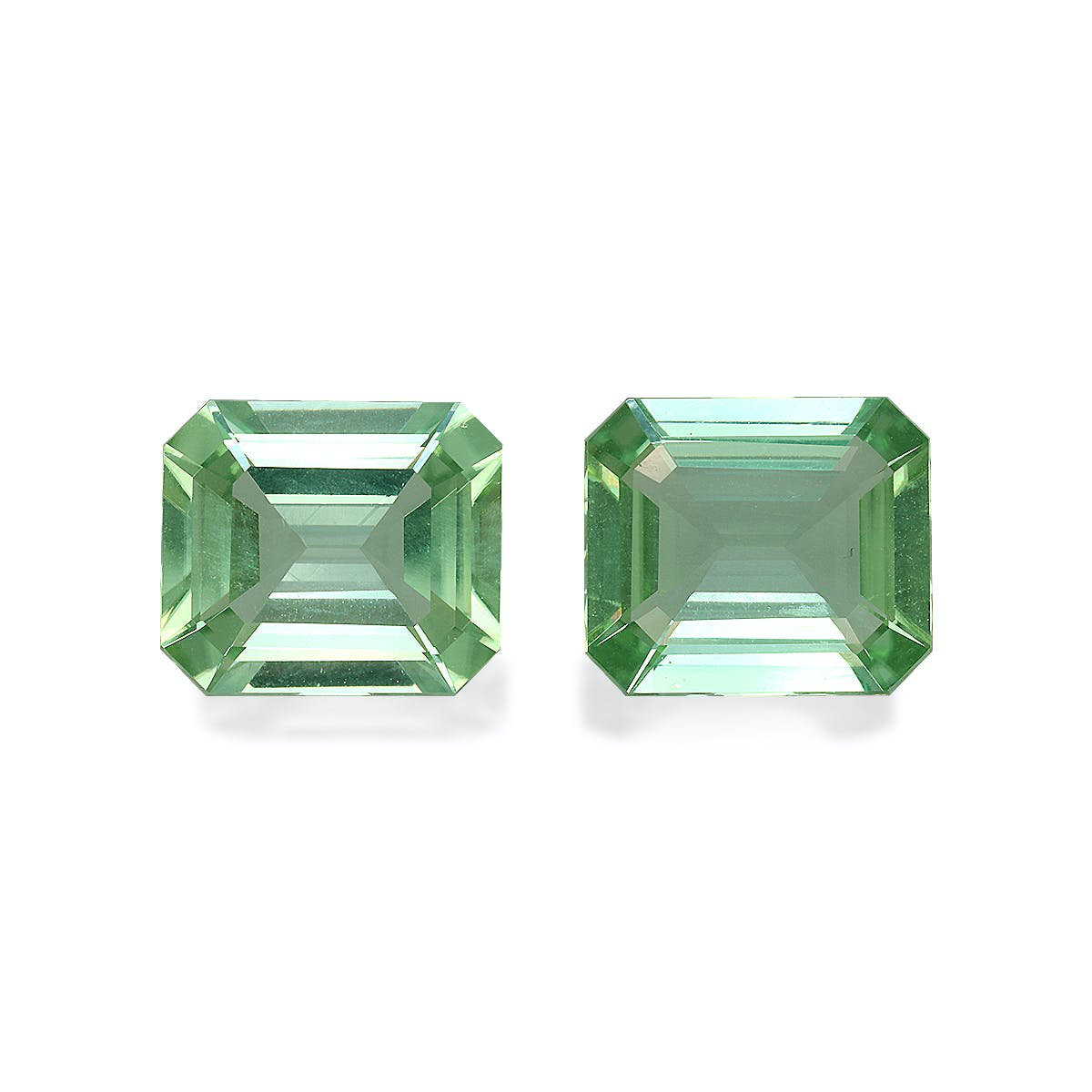Picture of Mist Green Tourmaline 8.31ct - 11x9mm Pair (TG1510)
