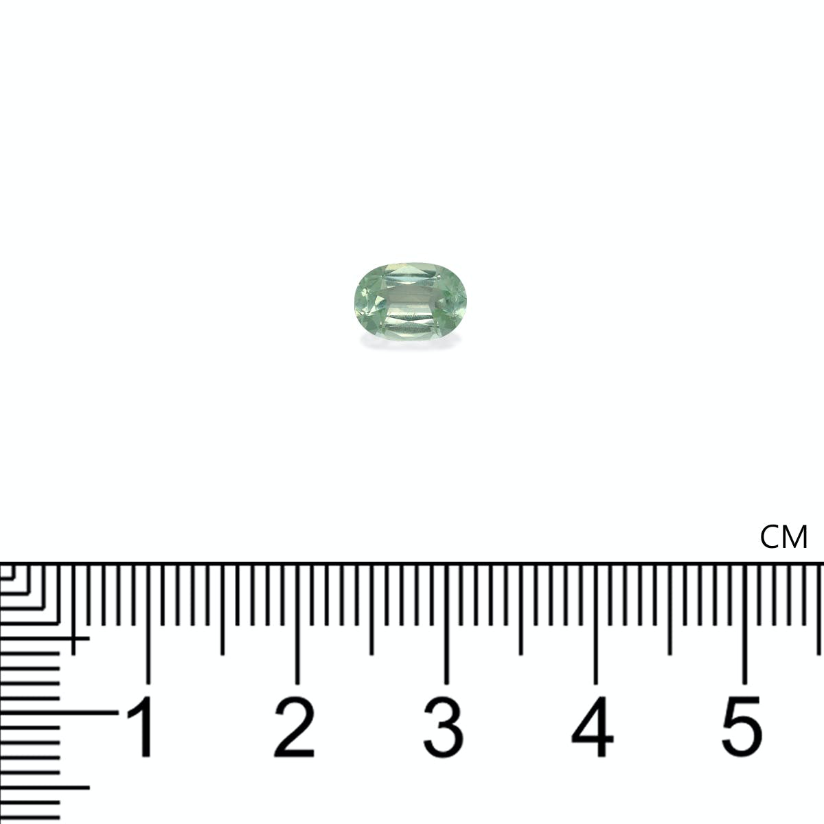 Picture of Seafoam Green Tourmaline 0.96ct - 7x5mm (TG1517)