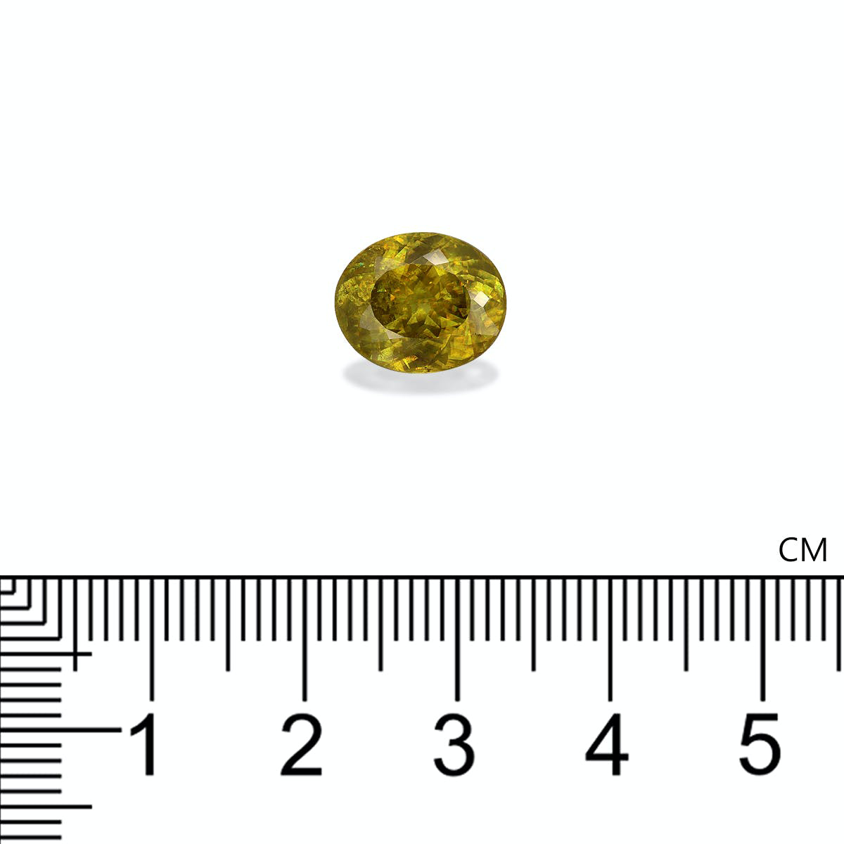 Picture of Lemon Yellow Sphene 4.76ct - 11x9mm (SH0715)