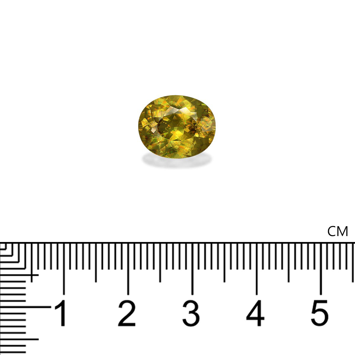 Picture of Lemon Yellow Sphene 4.78ct - 12x10mm (SH0722)