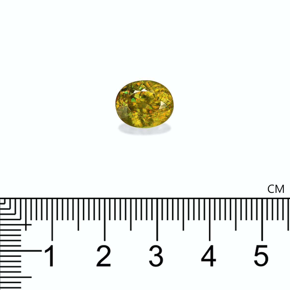 Picture of Lemon Yellow Sphene 4.79ct - 11x9mm (SH0724)
