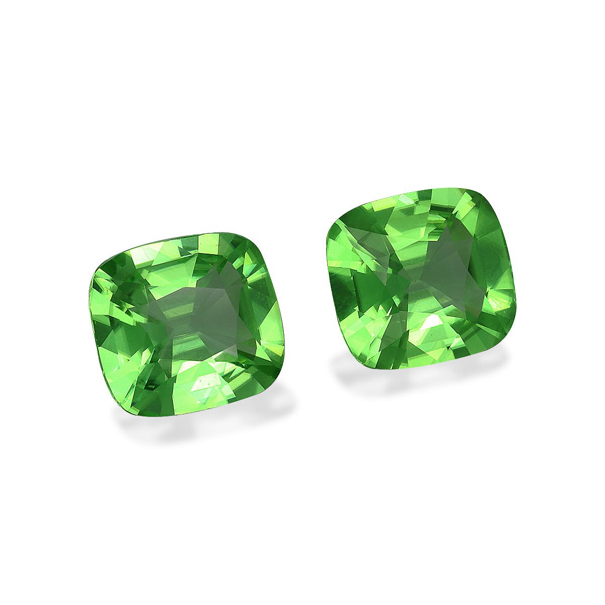 Picture of Green Peridot 15.87ct - 12mm Pair (PD0211)