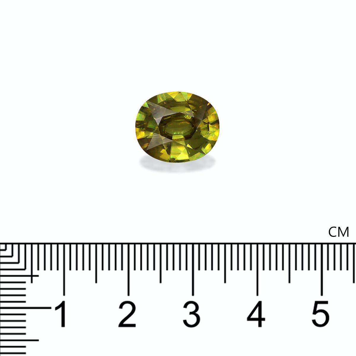 Picture of Lemon Yellow Sphene 6.27ct - 13x11mm (SH0791)