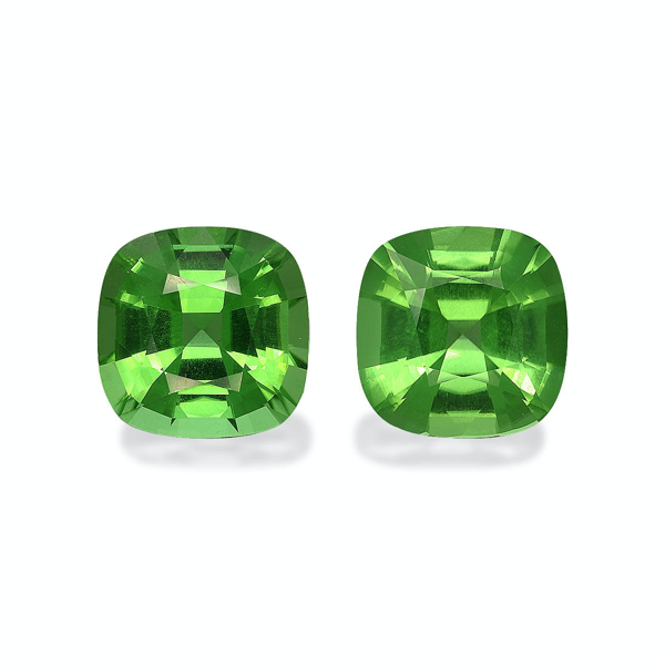 Pistachio Green Peridot 27.24ct - 14mm Pair (PD0233)