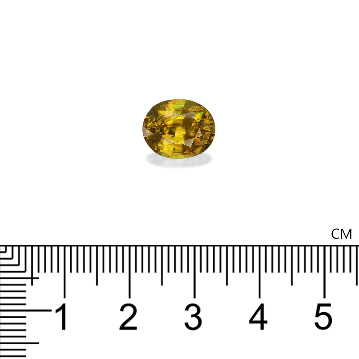 Picture of Yellow Sphene 4.40ct - 11x9mm (SH0954)