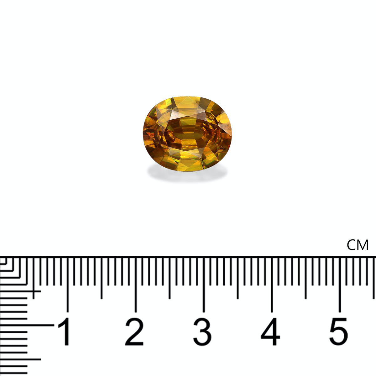 Picture of Corn Yellow Sphene 5.49ct - 13x11mm (SH0977)