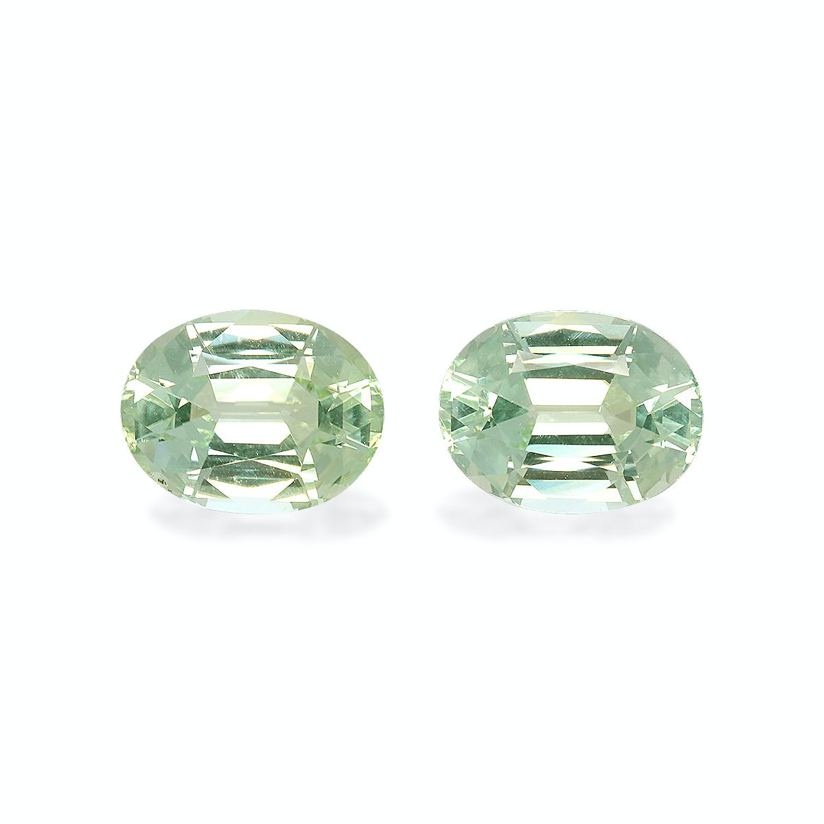 Picture of Mist Green Tourmaline 9.20ct - 11x9mm Pair (TG1559)