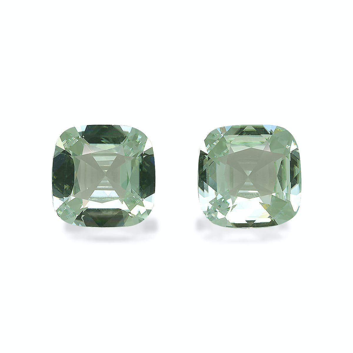 Picture of Mist Green Tourmaline 12.63ct - 12mm Pair (TG1579)
