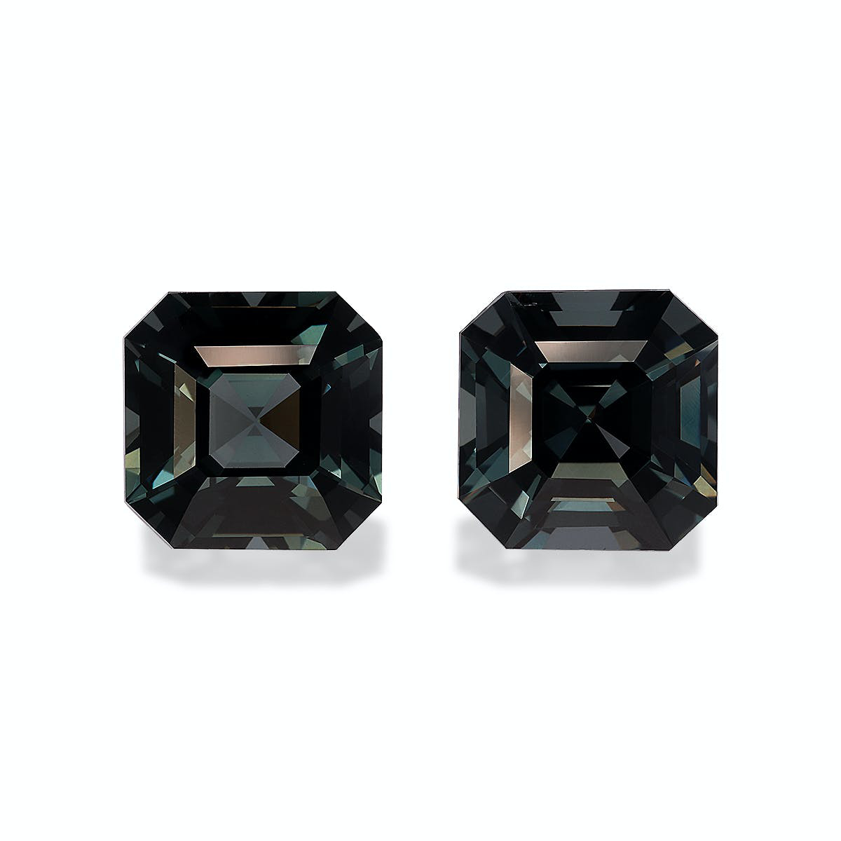 Picture of Metallic Grey Spinel 10.40ct - 9mm Pair (SP0282)