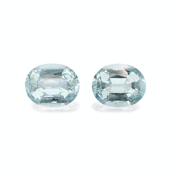 Sky Blue Aquamarine 8.60ct - 12x10mm Pair (AQ2529)