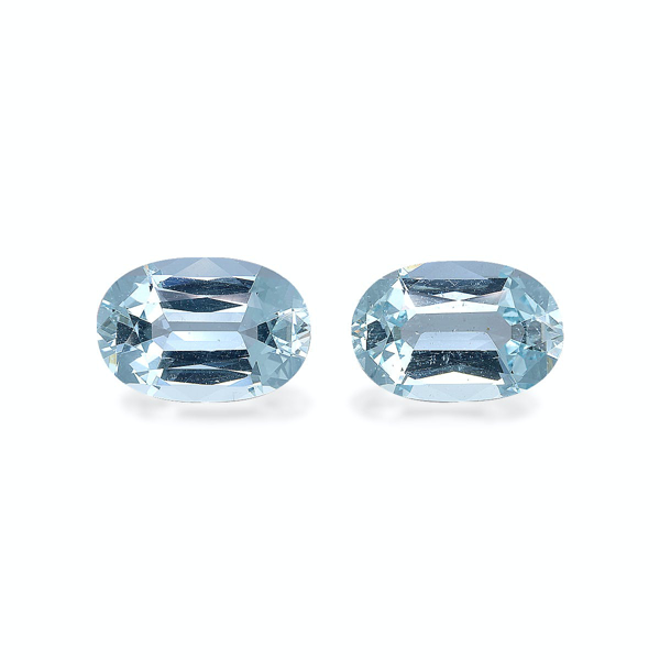 Baby Blue Aquamarine 9.48ct - Pair (AQ2572)