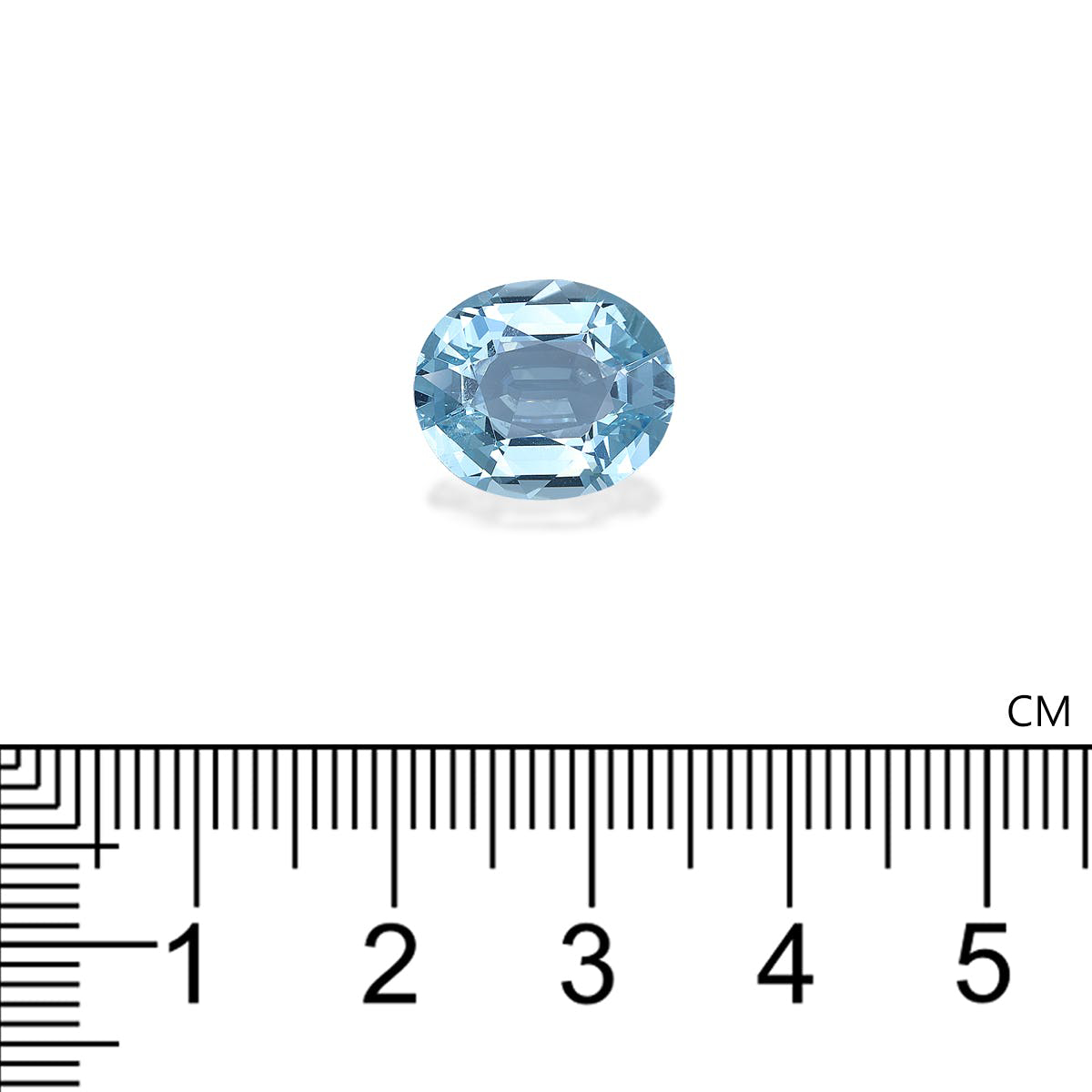 Picture of Blue Aquamarine 5.58ct - 13x11mm (AQ2601)