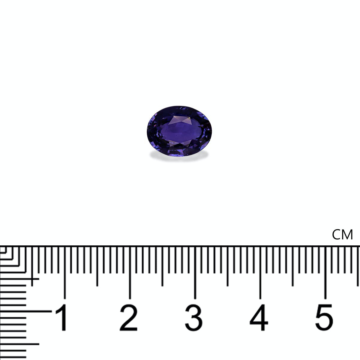Picture of Purple Sapphire Unheated Tanzania 3.50ct - 10x8mm (PS0028)