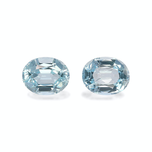 Baby Blue Aquamarine 5.71ct - 10x8mm Pair (AQ2746)