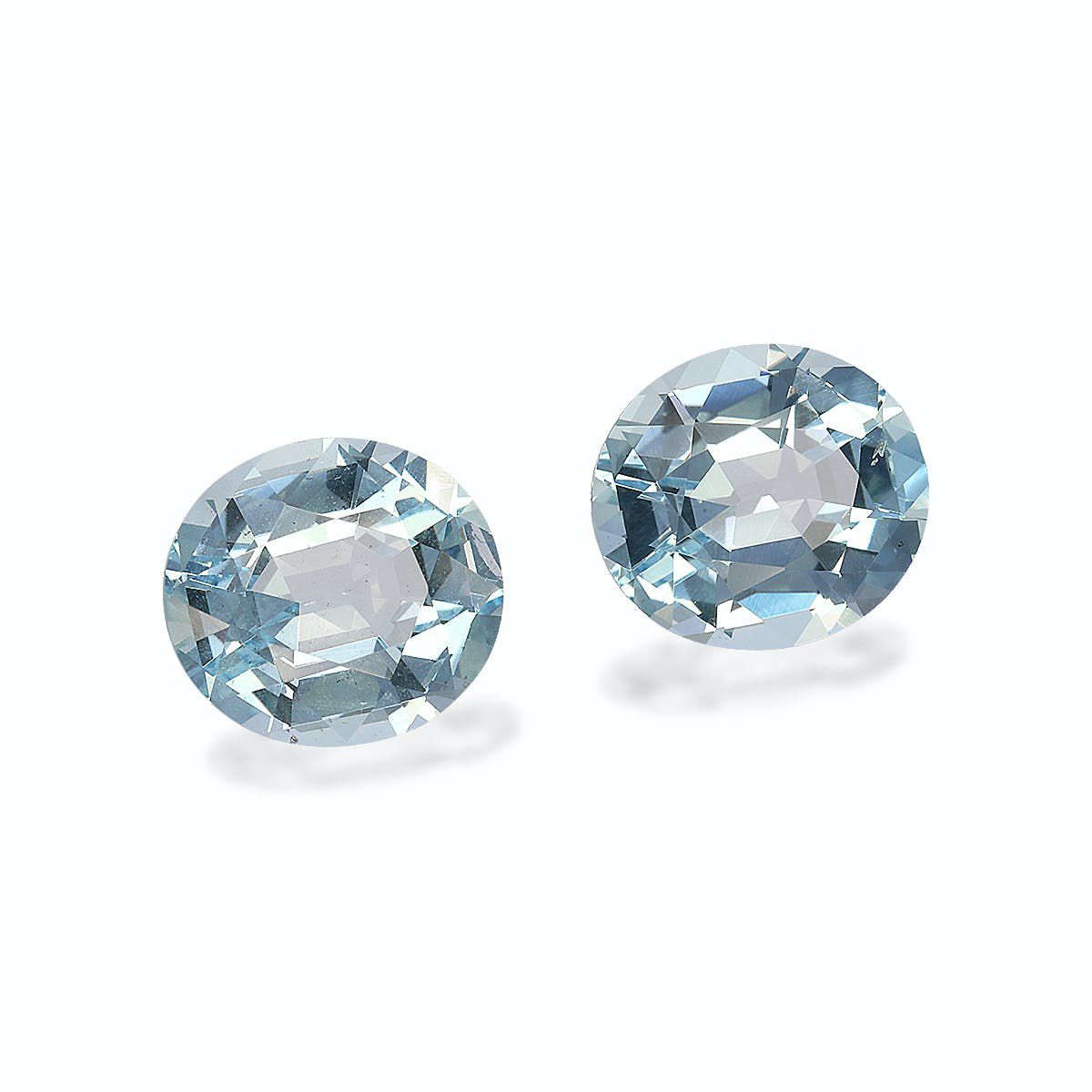 Picture of Sky Blue Aquamarine 6.45ct - Pair (AQ2783)
