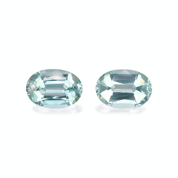 Seafoam Green Aquamarine 6.83ct - Pair (AQ2802)