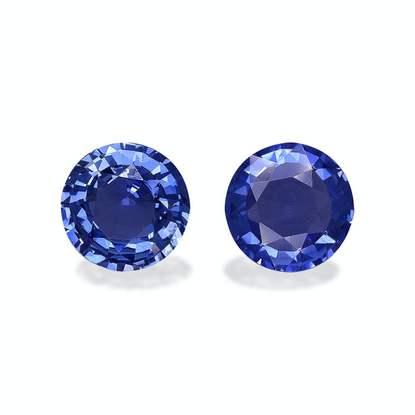 Picture of Blue Sapphire Unheated Sri Lanka 5.56ct - 8mm Pair (BS0239)