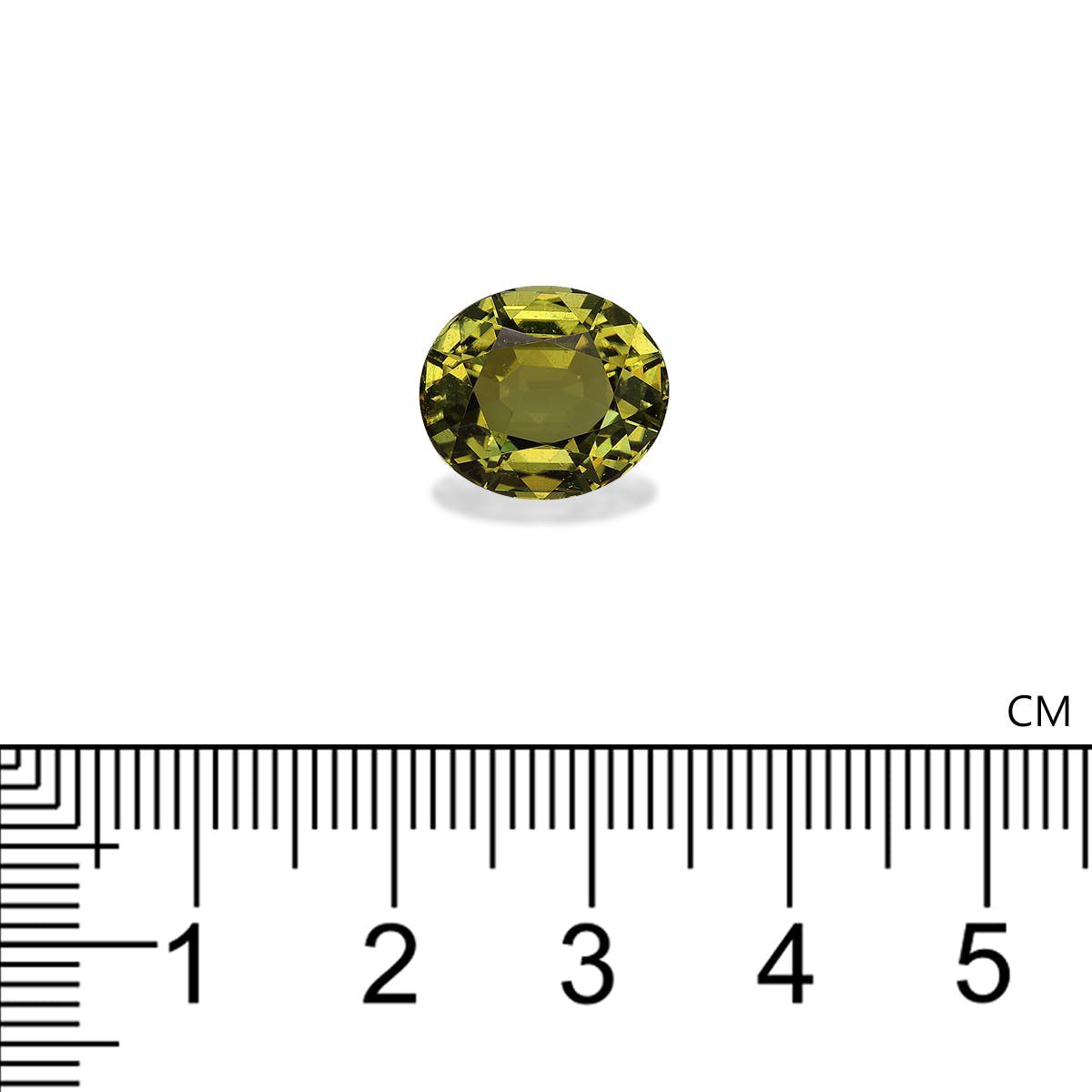 Picture of Lime Green Cuprian Tourmaline 7.79ct - 13x11mm (MZ0281)