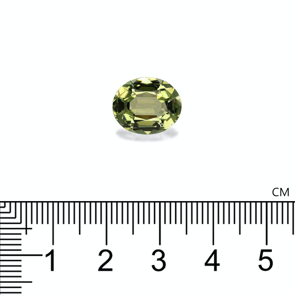 Picture of Olive Green Cuprian Tourmaline 5.40ct - 13x11mm (MZ0283)