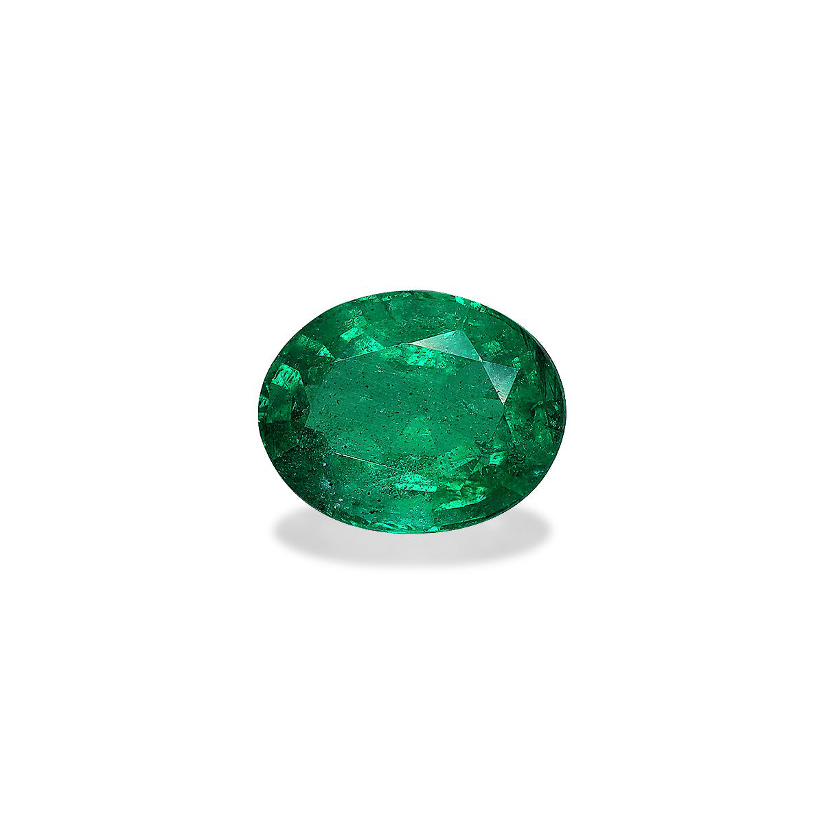 Picture of Green Zambian Emerald 2.56ct - 10x8mm (PG0325)