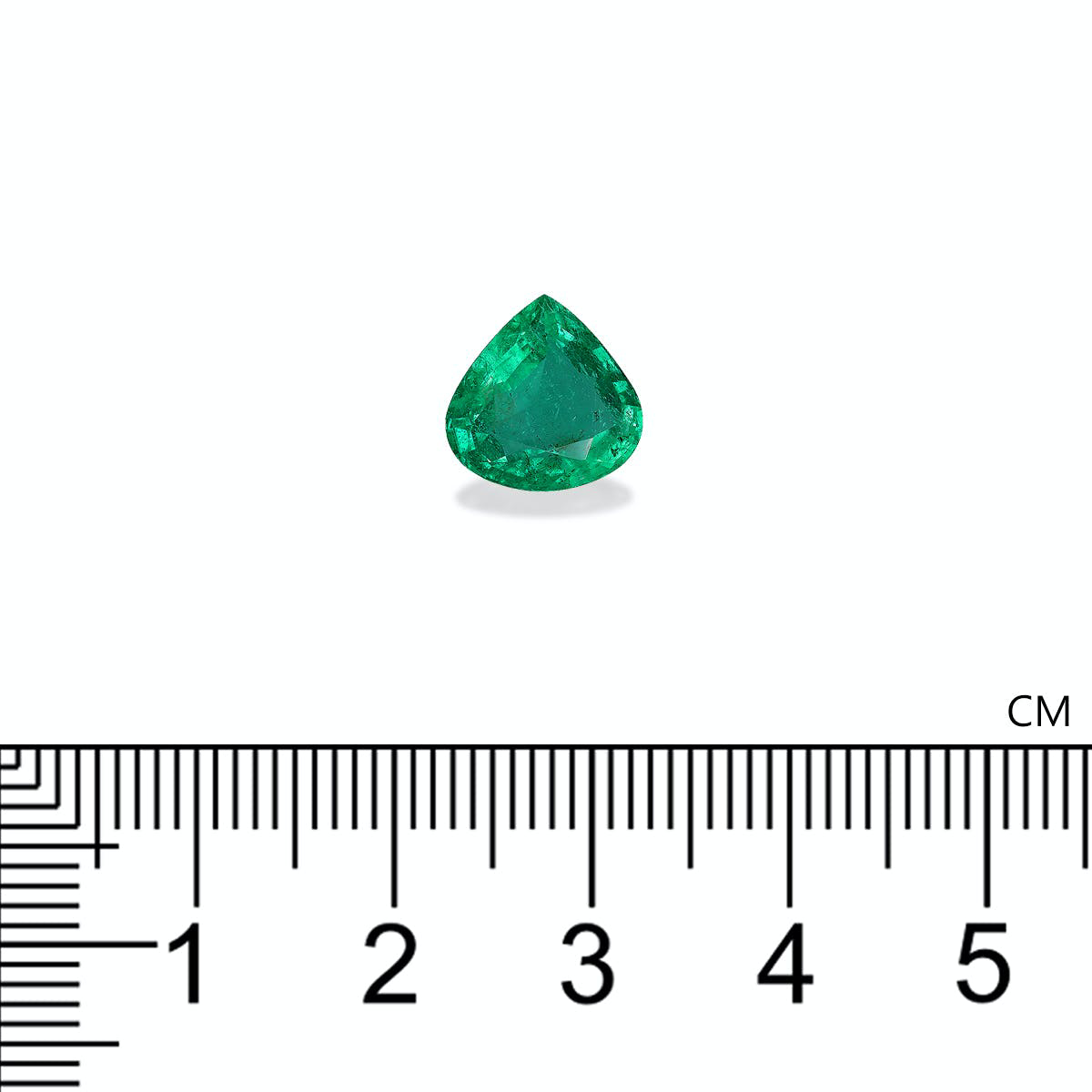 Picture of Green Zambian Emerald 2.85ct - 10mm (PG0347)