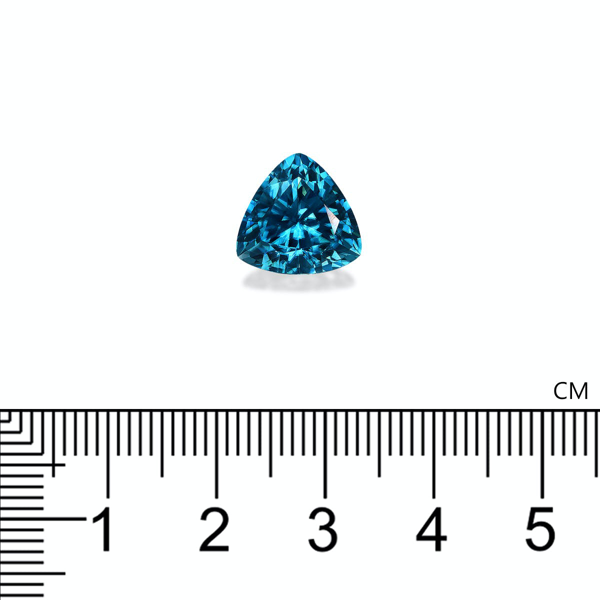 Picture of Mint Blue Zircon 7.96ct - 11mm (ZI0700)