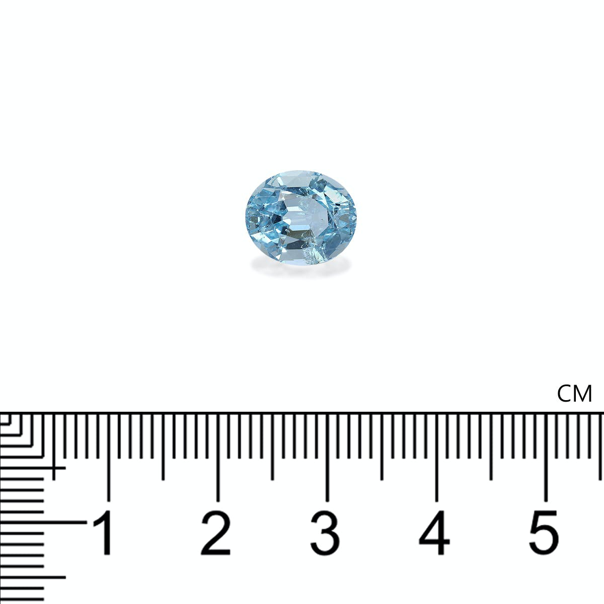 Picture of Baby Blue Aquamarine 3.25ct - 10x8mm (AQ3359)