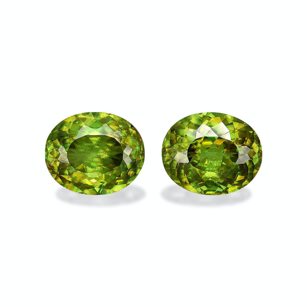Picture of Green Sphene 21.80ct - 15x13mm Pair (SH1033)