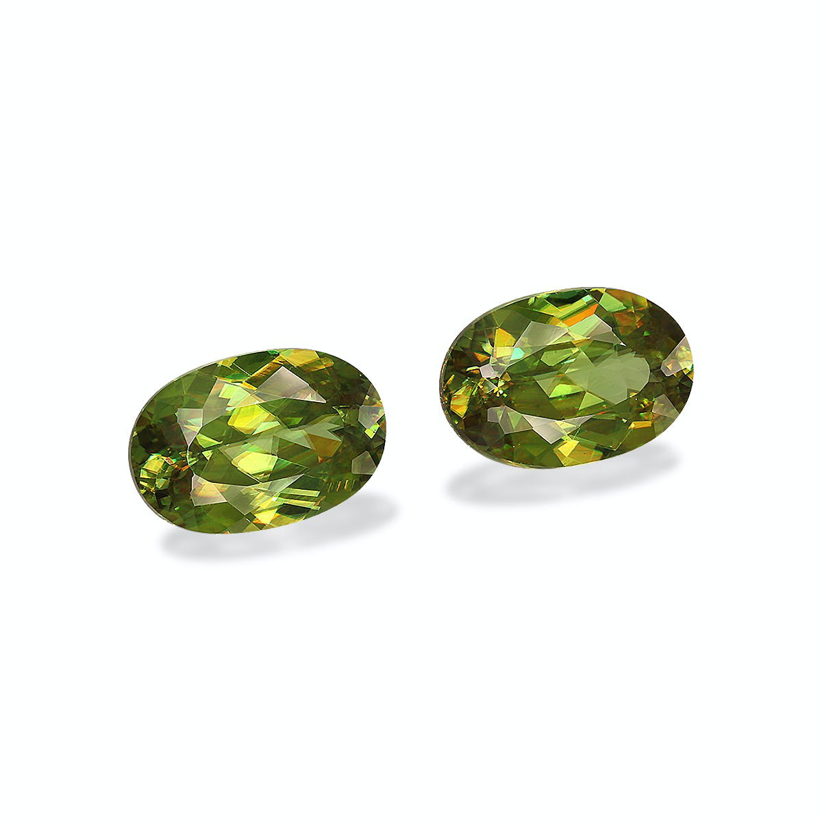 Picture of Green Sphene 14.19ct - Pair (SH1037)