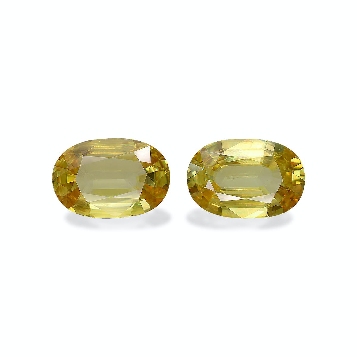 Lemon Yellow Sphene 13.62ct - Pair (SH1074)