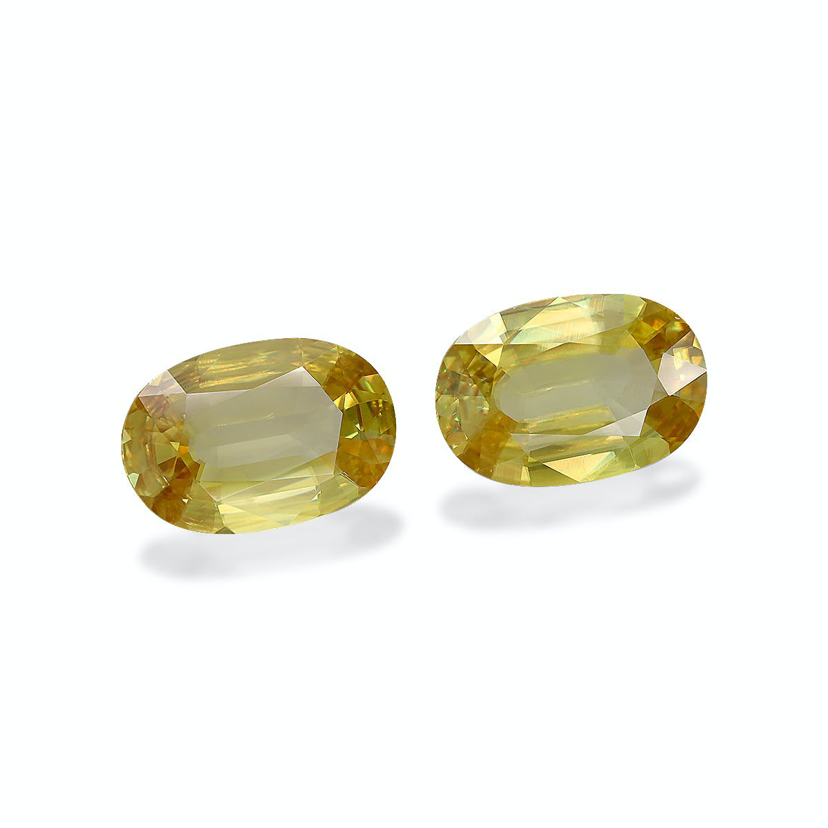 Lemon Yellow Sphene 13.62ct - Pair (SH1074)