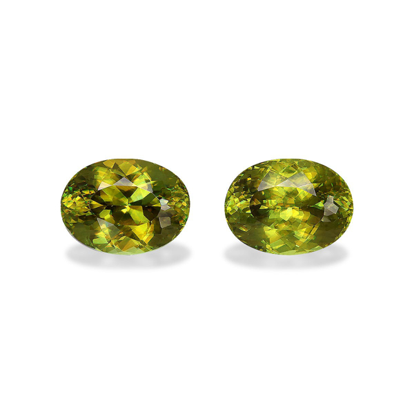 Lime Green Sphene 10.55ct - Pair (SH1082)