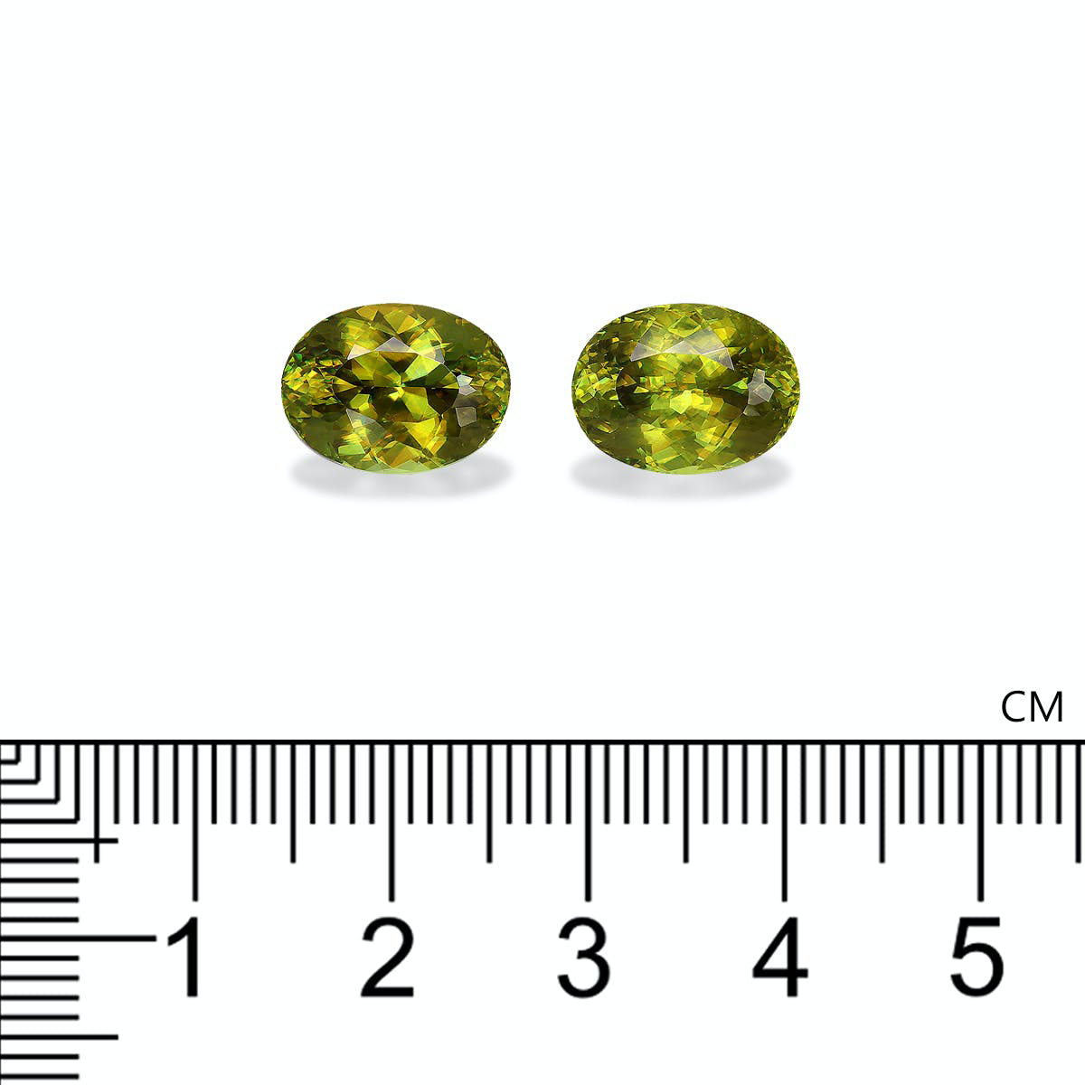 Picture of Lime Green Sphene 10.55ct - Pair (SH1082)