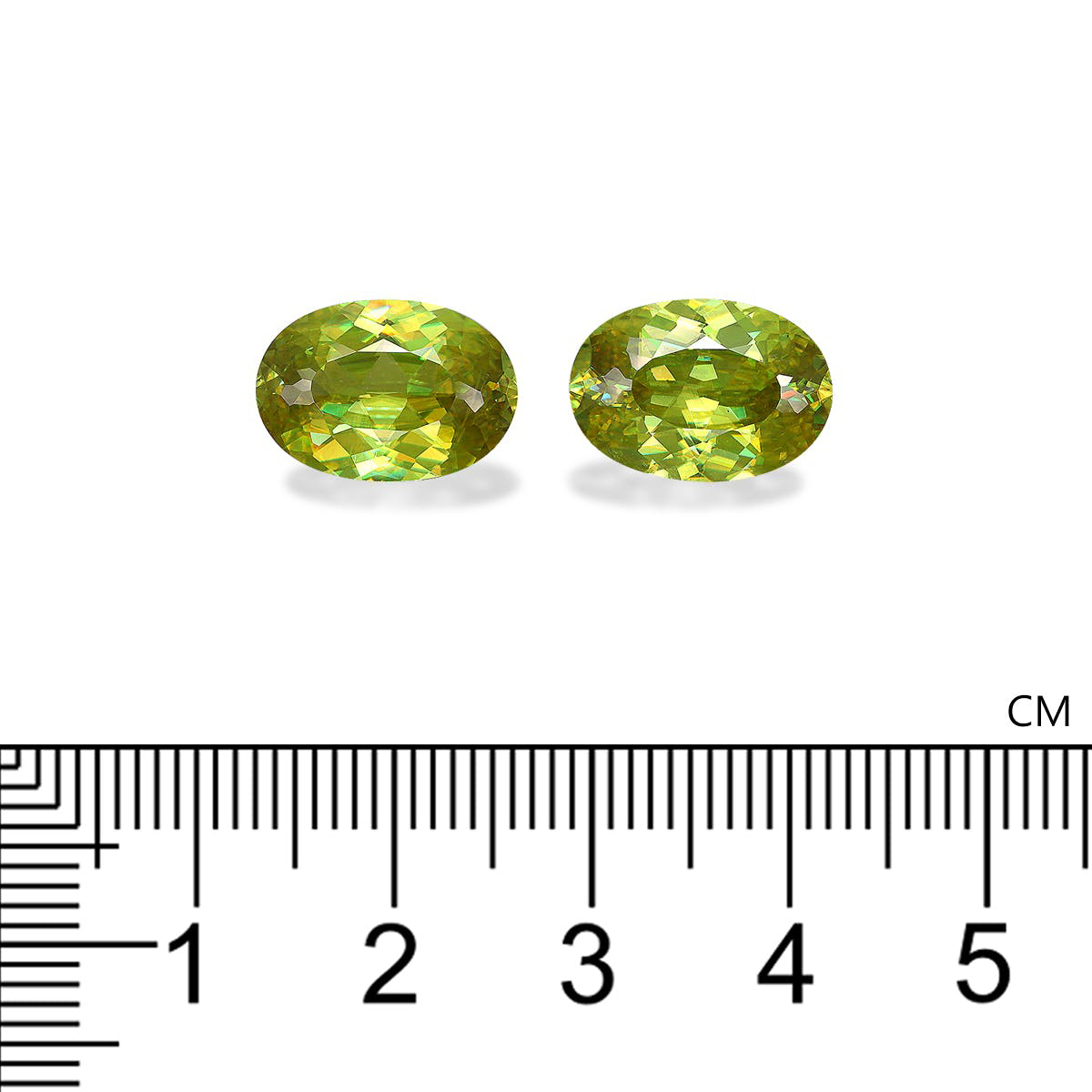 Picture of Lime Green Sphene 9.58ct - Pair (SH1088)