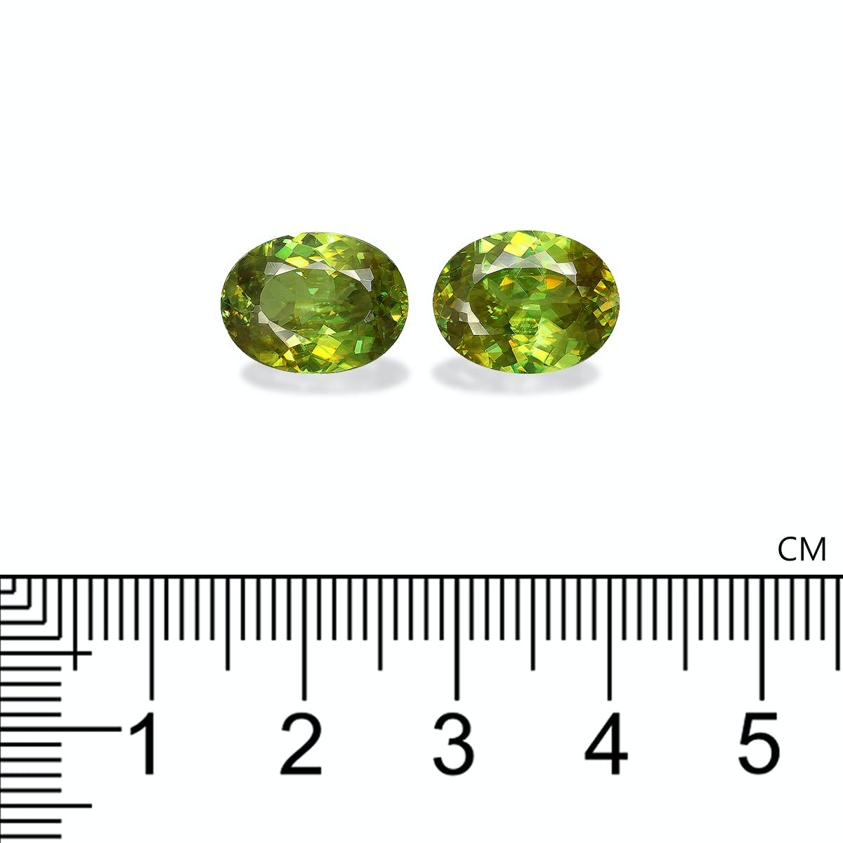 Picture of Lime Green Sphene 8.81ct - Pair (SH1089)