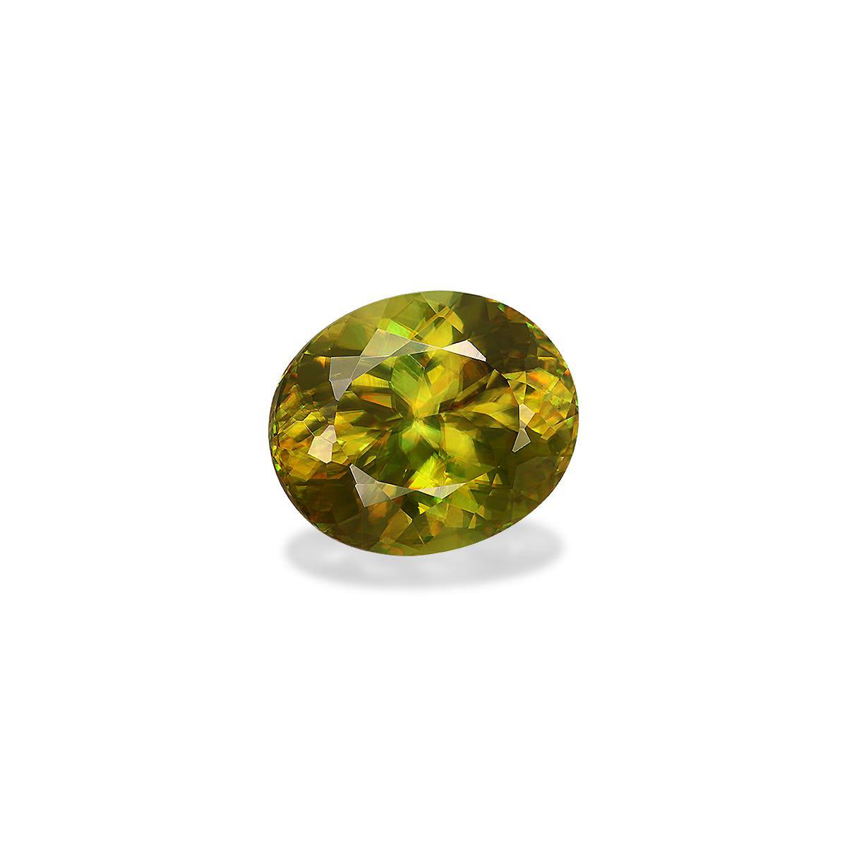 Picture of Lime Green Sphene 5.53ct - 12x10mm (SH1099)