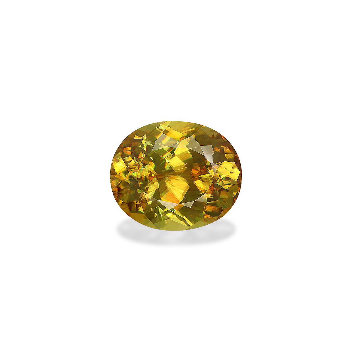 Picture of Lemon Yellow Sphene 4.97ct - 12x10mm (SH1115)