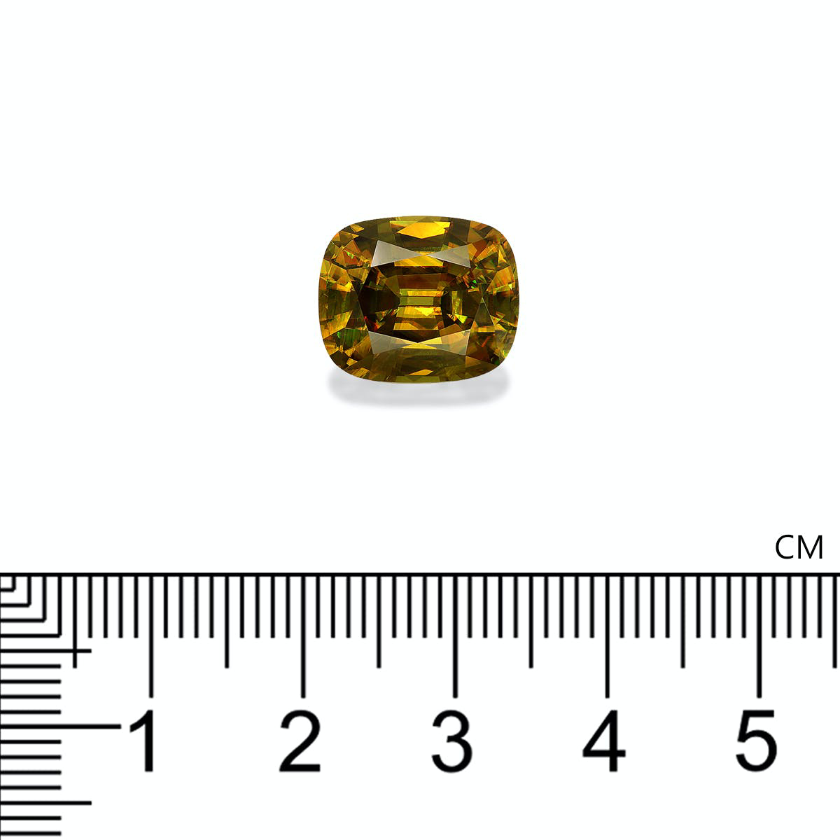 Picture of Corn Yellow Sphene 8.57ct - 13x11mm (SH1141)