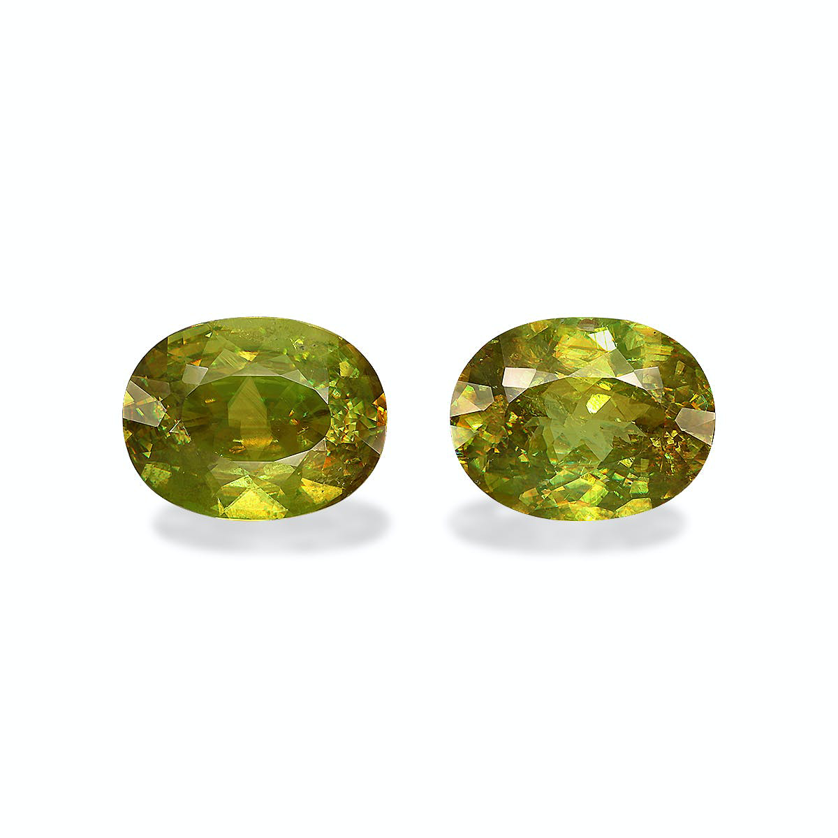 Picture of Lime Green Sphene 14.34ct - Pair (SH1153)